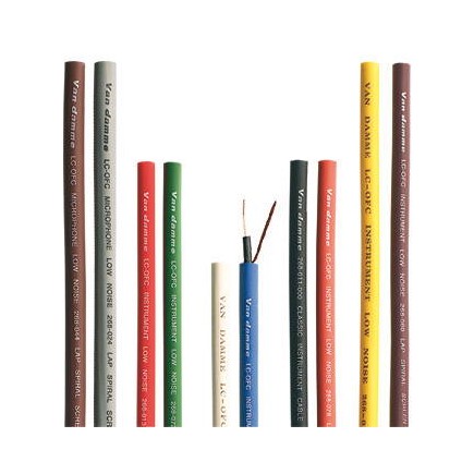 Outlet Van Damme Classic Instrument Black Kabel instrumentalny z niską pojemnością. Czarny.